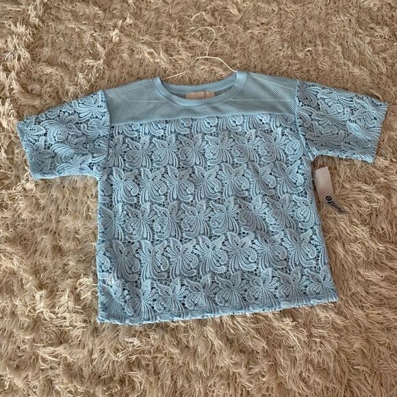 Ann Taylor see through flower top size sp - Picture 1 of 4